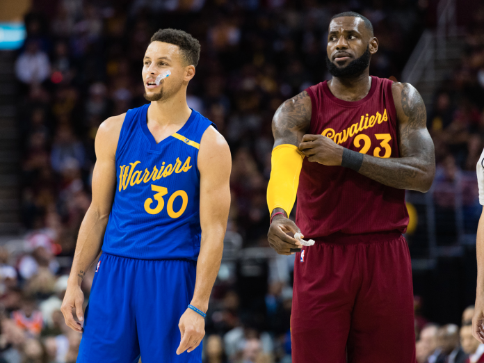 LeBron y Curry lideraron las votaciones para el All Star de la NBA