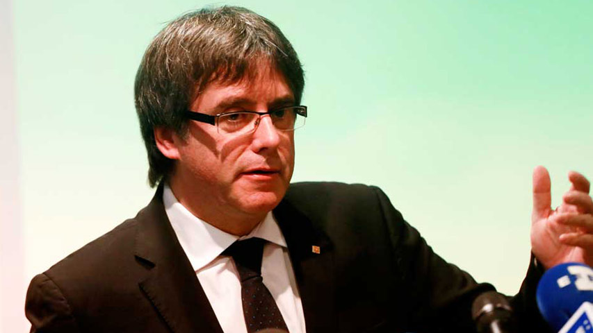 Puigdemont se decantó por no pedir permiso al juez para su elección