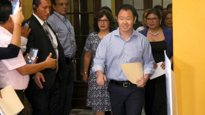 Congresistas renunciaron a bancada Fuerza Popular en Perú