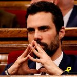 Roger Torrent es el nuevo presidente del Parlamento catalán
