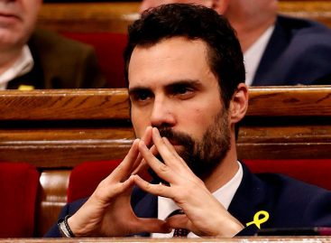Roger Torrent es el nuevo presidente del Parlamento catalán