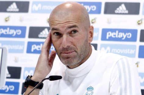 Zidane aseguró tener capacidad para reaccionar ante resultados adversos