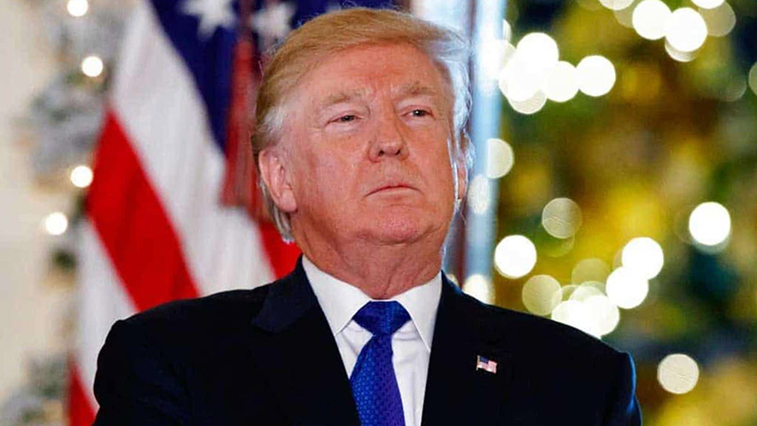 Donald Trump presionó al Congreso para poner fin al cierre parcial del Gobierno