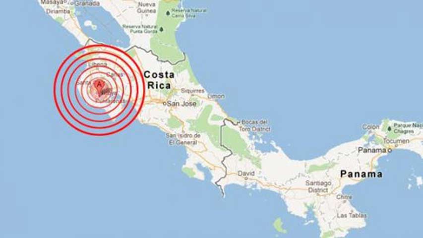 Sismo de 5.1 sacudió zona norte de Costa Rica sin causar víctimas