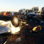 Cuatro muertos en un accidente múltiple en China