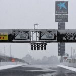 Fuerte nevada retrasa ensayos de la Fórmula 1