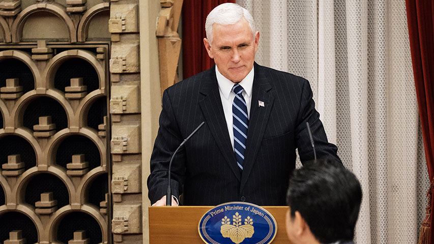Mike Pence: No permitiremos que Corea del Norte secuestre imagen de JJOO