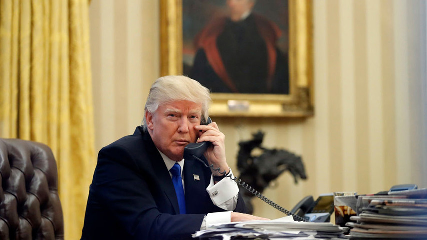 Trump felicitó por teléfono a Putin por su reelección