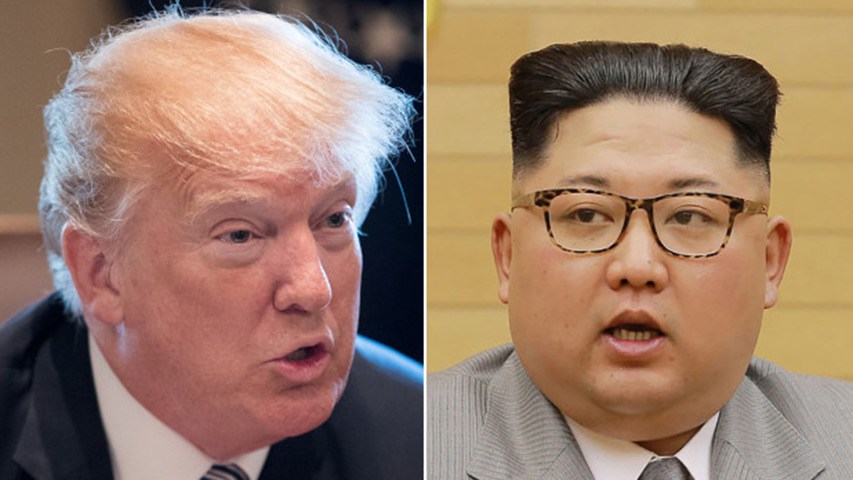 Trump y Kim Jong-un explorarán una desnuclearización en mayo