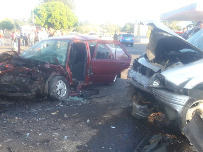 choque en Potrerillos