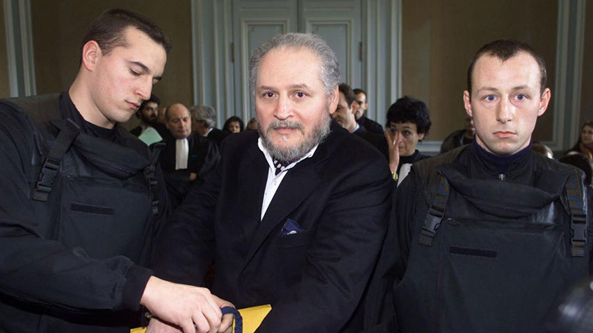 Francia confirmó tercera cadena perpetua para “Carlos”