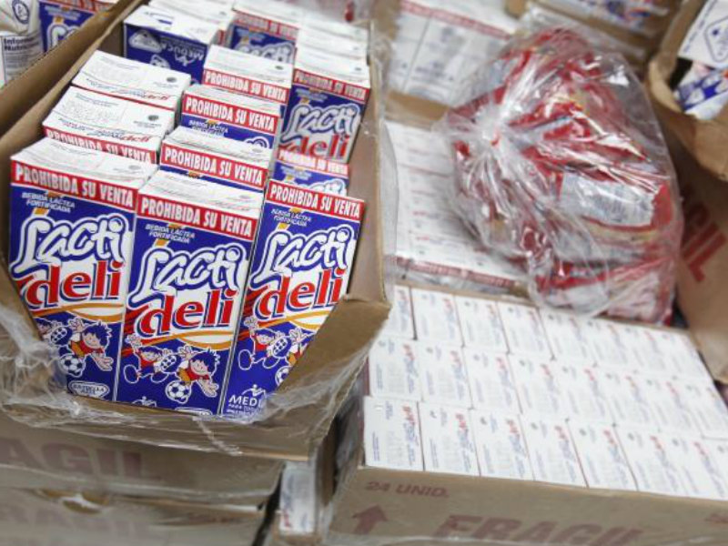 leche con sabor a pescado