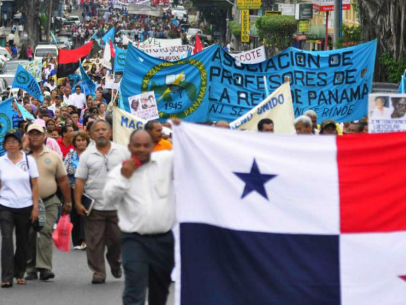 marcha de educadores