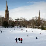 Temporal de nieve causa graves retrasos en el Reino Unido e Irlanda