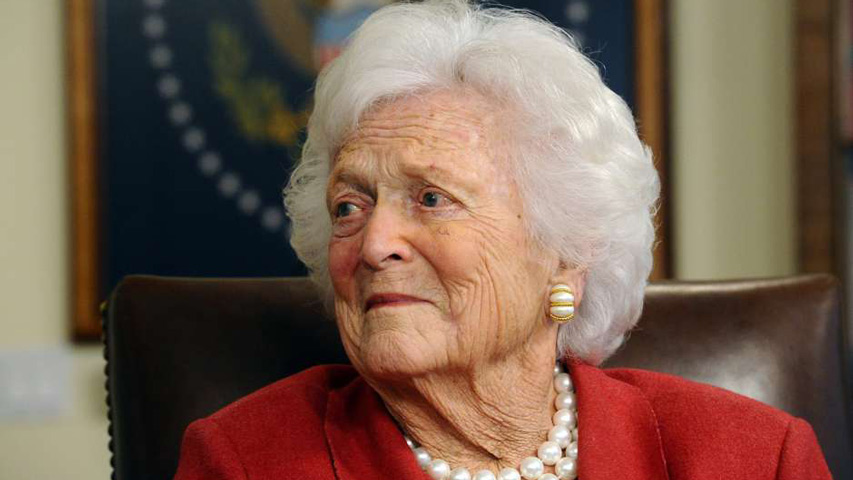 Falleció la exprimera dama de Estamos Unidos Barbara Bush
