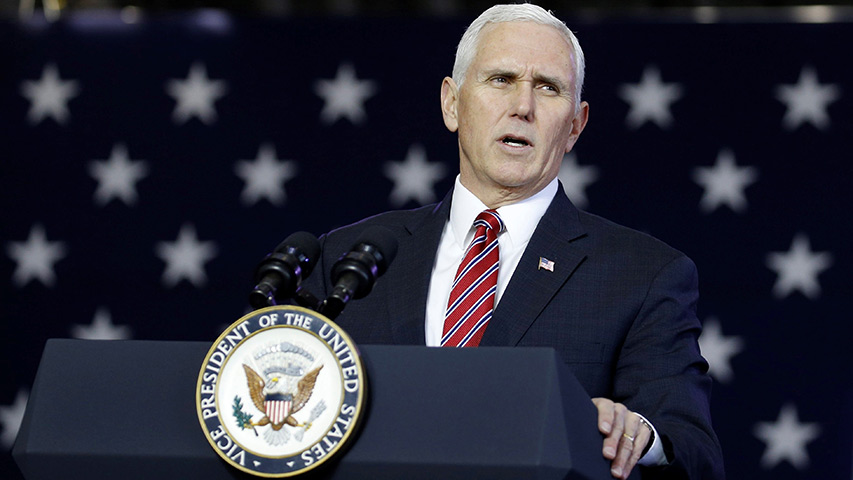 Mike Pence hablará ante la OEA el próximo 7 de mayo