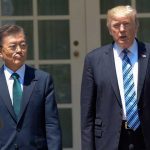 Trump sostuvo reunión con su homólogo surcoreano