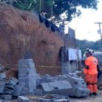 colapso de un muro en Arraiján