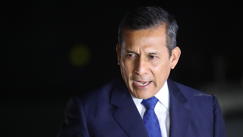 Humala afirmó que sale de prisión sin ánimo de rencor ni venganza