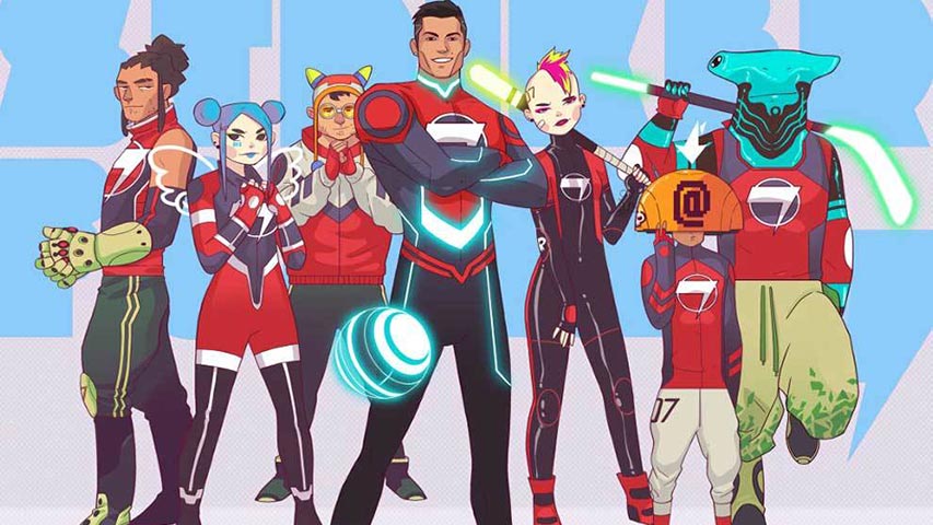 Cristiano Ronaldo será un superhéroe animado en “Striker Force 7”
