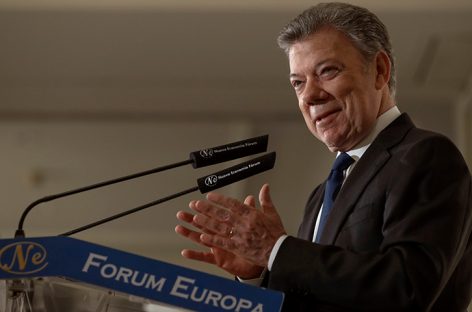 Santos desea un acuerdo marco de paz con el ELN antes de acabar mandato