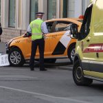 Personas heridas en el centro de Moscú tras ser atropelladas por un taxi