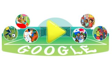 El doodle panameño que dedicó Google a nuestro debut en el Mundial de Fútbol