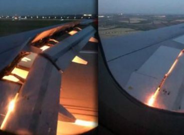 ¡Terror en el aire! Avión del equipo de Arabia Saudita se incendió en pleno vuelo (VIDEO)