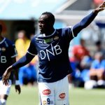 Usain Bolt debutó en amistoso con el Stromsgodset