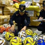 China incautó cientos de miles de productos falsificados de Rusia 2018