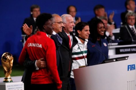 Estados Unidos, México y Canadá organizarán el Mundial 2026