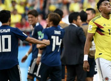 Una tarjeta roja temprana cambió la suerte de Colombia en su debut en Rusia 2018