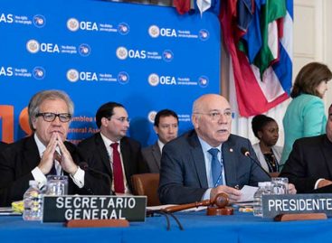 Luis Almagro: la lucha por la libertad y la democracia es lo que mueve a la OEA