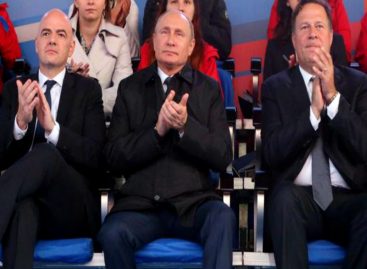Putin y Varela se encuentran en concierto de apertura del Mundial Rusia 2018