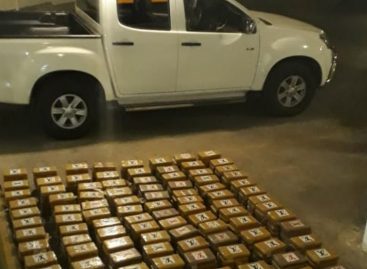 Decomisaron más de 600 paquetes de cocaína en edificio de Bella Vista