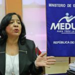 ministra de Educación