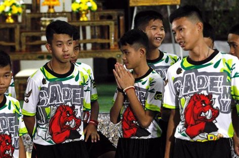 Los chicos tailandeses cavaron para buscar salir de la cueva