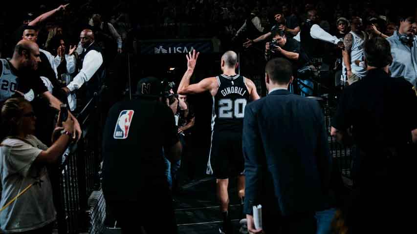 Manu Ginóbili anunció su retiro de la NBA