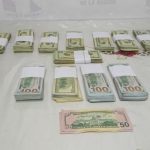 Sorprenden a sujetos en área fronteriza de Paso Canoas con más de 50 mil dólares