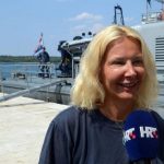 Una británica pasó 10 horas en el mar tras caerse de un crucero