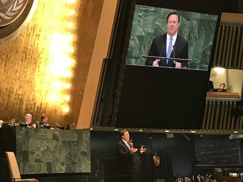 ¿Para bien o para mal? Varela afirma en la ONU que Panamá es un país «distinto» al que recibió en 2014