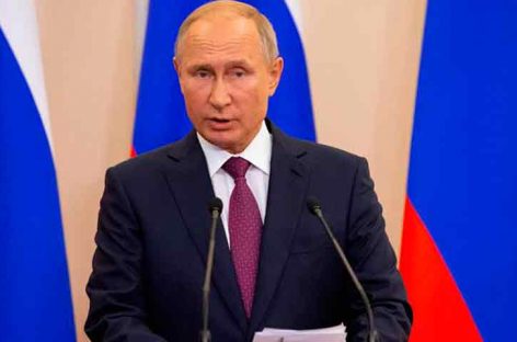 Putin anunció que reforzará la seguridad de los militares rusos en Siria