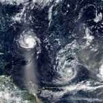 Vientos de Isaac comienzan a llegar a Antillas Menores