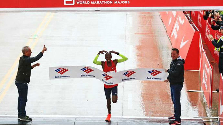 Mo Farah ganó en Chicago su primer gran maratón