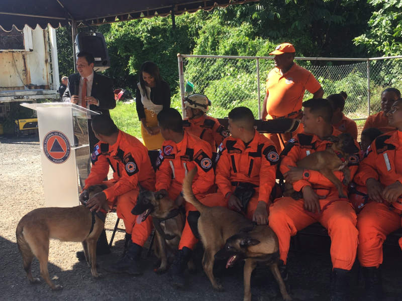 Unidad canina del Sinaproc