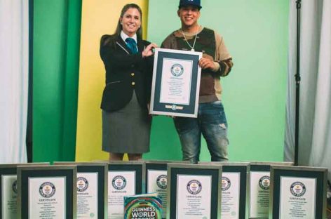 Daddy Yankee recibió 10 récords Guinness por “Despacito” y su éxito en Spotify