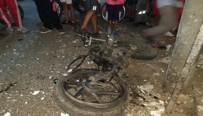 Atentado con motocicleta bomba dejó cuatro heridos en Colombia