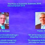 Nordhaus y Romer recibirán el Nobel de Economía