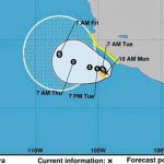 Tormenta Tara se aproxima a costas mexicanas generando fuertes lluvias
