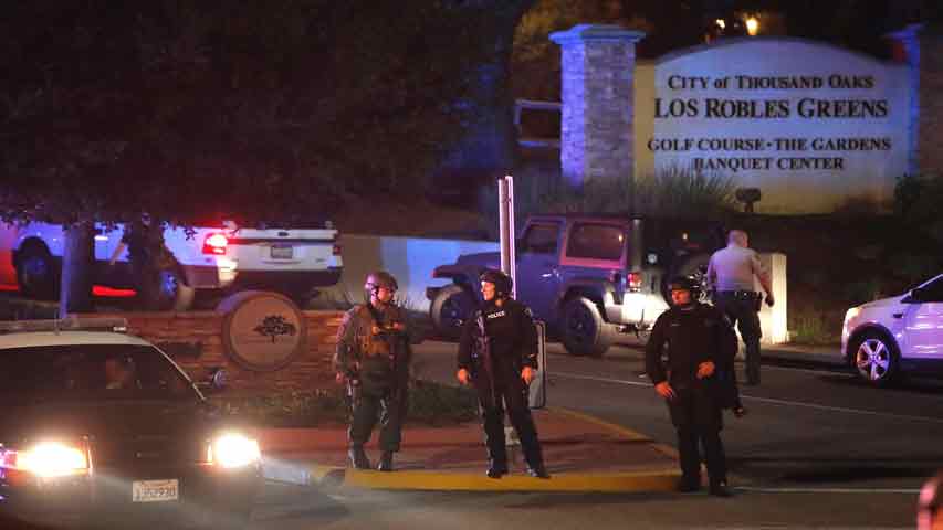 Al menos 12 muertos tras tiroteo en bar de California